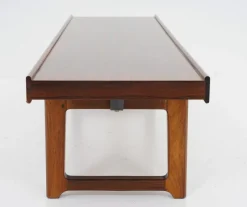 Pamono Scandinavian Krobo Bench in Rosewood attributed to Torbjørn Device for Middle Strands, 1960s><noscript><img width=