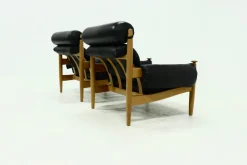 Pamono Scandinavian Lounge Chairs by Eric Merthen for Ire Möbler, 1960s, Set of 2><noscript><img width=