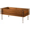 Pamono Scandinavian Miami Flower Table attributed to Nils Jonsson for Troeds, 1960s