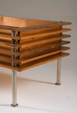 Pamono Scandinavian Miami Flower Table attributed to Nils Jonsson for Troeds, 1960s
