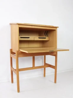 Pamono Scandinavian Model 67 Secretaire by Arne Wahl Iversen for Vinde Møbelfabrik, 1950s