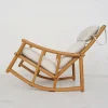 Pamono Scandinavian Modern Birch Spindle Rocking Lounge Chair, 1960s> Rocking Chairs