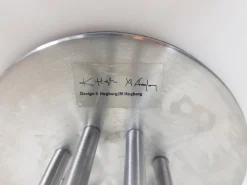 Pamono Scandinavian Modern Candleholder in Steel by M. Hagberg for Ikea, 1970s><noscript><img width=