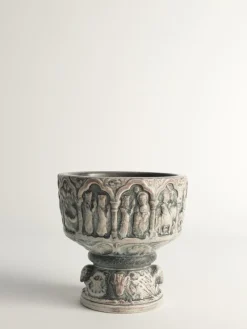 Pamono Scandinavian Modern Ceramic Bowl or Jardiniere by Michael Andersen & Son, 1960s><noscript><img width=