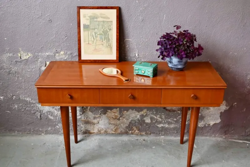 Discount Pamono Scandinavian Modern Desk or Console with Drawers, 1960s