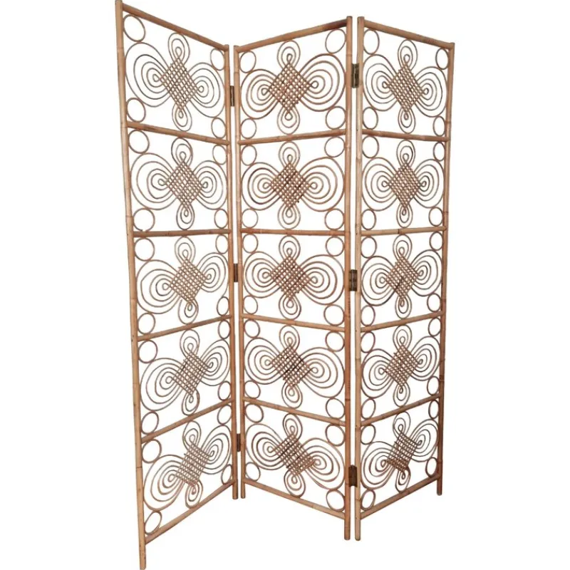Pamono Scandinavian Modern Room Divider in Rattan by Josef Frank, Sweden, 1960s> Room Dividers & Screens