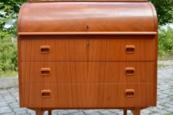 Clearance Pamono Scandinavian Modern Secretary Desk in Teak from Svegards Markaryd