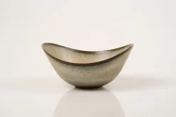 Pamono Scandinavian Modern Stoneware Aro Bowl by Gunnar Nylund for Rörstrand, 1950s><noscript><img width=