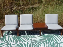 Pamono Scandinavian Modular Living Room Set by Gunnar Sørlie for Karl Sørlie and Sønner, 1960s, Set of 4><noscript><img width=