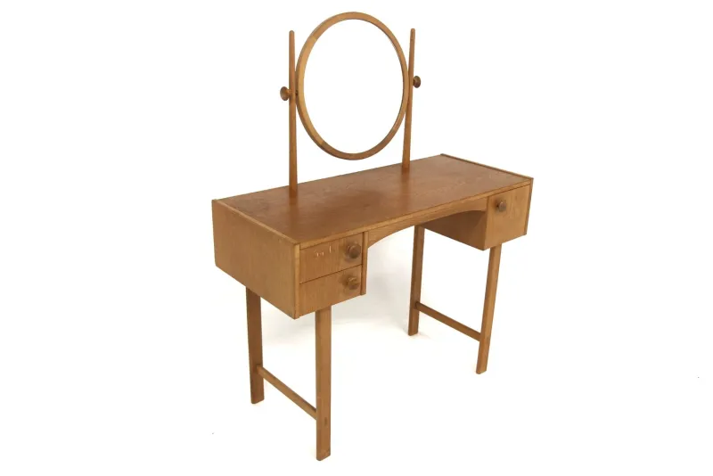 Hot Pamono Scandinavian Oak Dressing Table, 1960