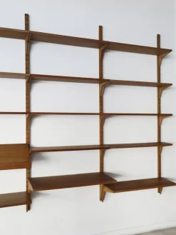 Pamono Scandinavian Oak Royal System by Poul Cadovius, 1960s