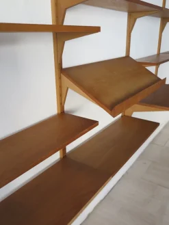 Pamono Scandinavian Oak Royal System by Poul Cadovius, 1960s