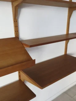 Pamono Scandinavian Oak Royal System by Poul Cadovius, 1960s