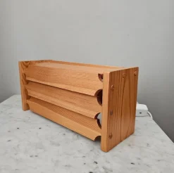 Discount Pamono Scandinavian Pine Wall Lamp by Gösta Känngård for Nordisk Present, 1960s