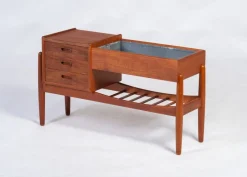 Pamono Scandinavian Planter by Arne Wahl Iversen, Denmark, 1960s> Planters And Jardiniere
