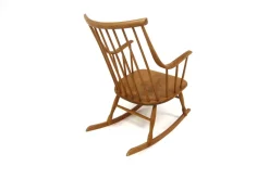 Clearance Pamono Scandinavian Rocking Chair by Lena Larsson for Nesto, 1960