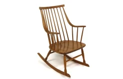 Clearance Pamono Scandinavian Rocking Chair by Lena Larsson for Nesto, 1960