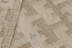 Pamono Scandinavian Rug with Beige-Brown Geometric Pattern from R&K Principal Jahanshah Nazmiyal><noscript><img width=