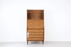 Pamono Scandinavian Secretaire in Teak, 1960s> Secretaires