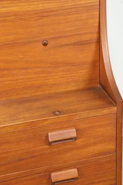 Pamono Scandinavian Secretary by Børge Mogensen for Søborg Møbelfabrik, 1960s><noscript><img width=