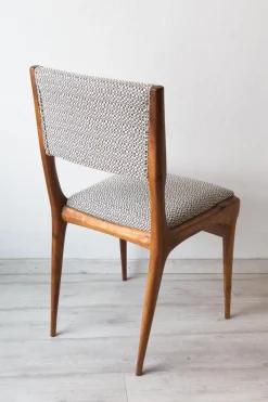 Pamono Scandinavian Style Chair in European Walnut, 1950s><noscript><img width=