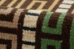 New Pamono Scandinavian Style Rug with Geometric Patterns from R&K Principal Jahanshah Nazmiyal