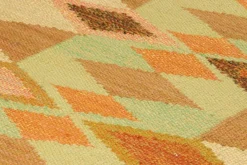 Online Pamono Scandinavian Style Rug with Geometric Patterns from R&K Principal Jahanshah Nazmiyal