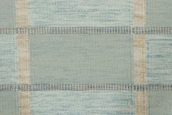 Clearance Pamono Scandinavian Style Rug with Light Blue Geometric Patterns from R&K Principal Jahanshah Nazmiyal