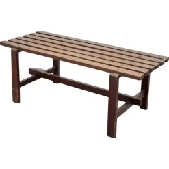 Pamono Scandinavian Teak Bench, 1960s> Benches