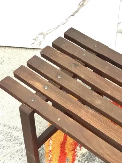 Pamono Scandinavian Teak Bench, 1960s><noscript><img width=