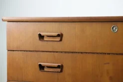 Pamono Scandinavian Teak Chest of Drawers, 1960s><noscript><img width=