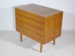 Best Pamono Scandinavian Teak Chest of Drawers, 1960s