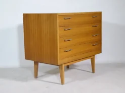 Best Pamono Scandinavian Teak Chest of Drawers, 1960s