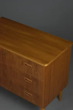 Online Pamono Scandinavian Teak Chest of Drawers, 1960s