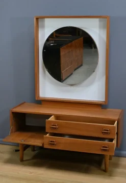 Discount Pamono Scandinavian Teak Dressing Table, 1960s