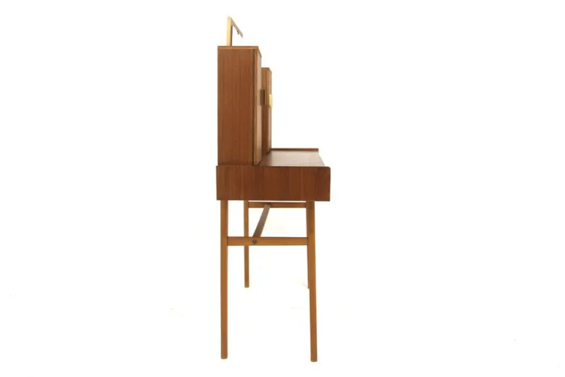 Pamono Scandinavian Teak Dressing Table, Sweden, 1960s> Dressing Tables