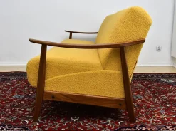 Pamono Scandinavian Teak Folding Sofa, 1960s><noscript><img width=