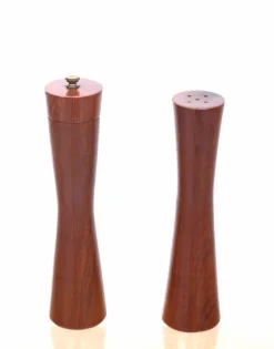 New Pamono Scandinavian Teak Salt and Pepper Grinders, 1960s, Set of 2