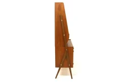 Hot Pamono Scandinavian Teak Secretary from Rottne Möbelindustri, Sweden, 1960s