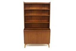Discount Pamono Scandinavian Teak Secretaire from Wiserums Nya Möbelfabrik, 1960