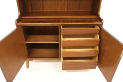 Discount Pamono Scandinavian Teak Secretaire from Wiserums Nya Möbelfabrik, 1960