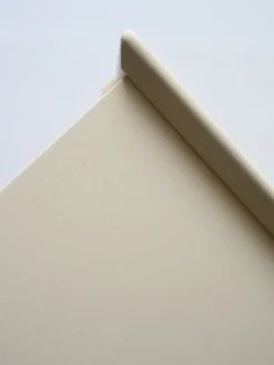 Pamono Scandinavian White Lacquered Bedside Tables, 1960s, Set of 2><noscript><img width=