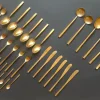 Pamono Scanline Flatware for 6 by Sigvard Bernadotte, 1950s, Set of 39> Cutlery & Serving Utensils
