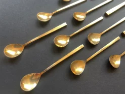 Pamono Scanline Flatware for 6 by Sigvard Bernadotte, 1950s, Set of 39> Cutlery & Serving Utensils