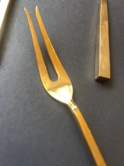 Pamono Scanline Flatware for 6 by Sigvard Bernadotte, 1950s, Set of 39><noscript><img width=