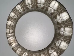 Clearance Pamono Scarab Rings in Frosted Glass with Patina by René Lalique for Lalique, 1930s, Set of 2