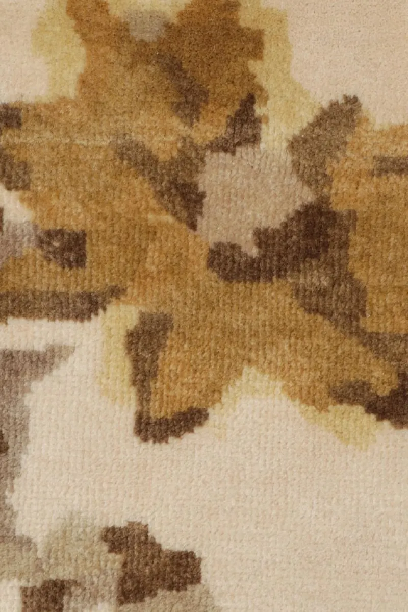 Discount Pamono Scatter Rug with Impressionist Floral from R&K Principal Jahanshah Nazmiyal