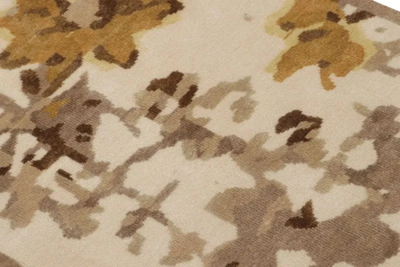 Discount Pamono Scatter Rug with Impressionist Floral from R&K Principal Jahanshah Nazmiyal