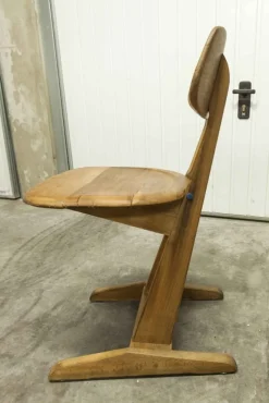Pamono School Chair from Hohenloher Schulmöbel Turngerätefabrik, 1890s