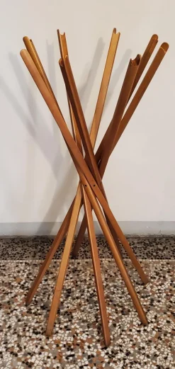 Pamono Sciangai Clothes Hanger by Zanotta> Racks, Hooks & Valets